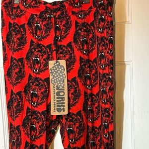 Nooworks Wolverine kick flare stretch pants size small